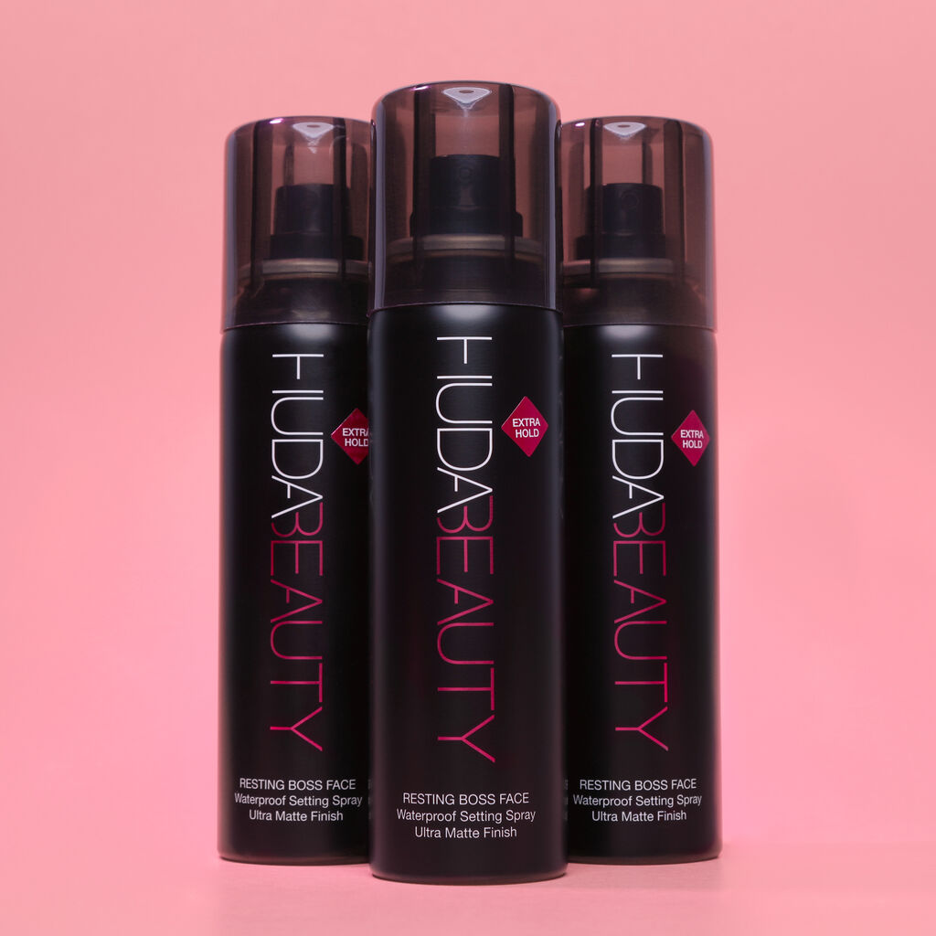 Huda Beauty Resting Boss Face Waterproof Setting Spray