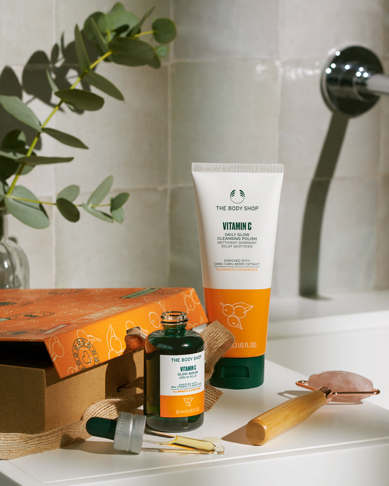 The BodyShop Glow & Peace Vitamin C Skincare Gift