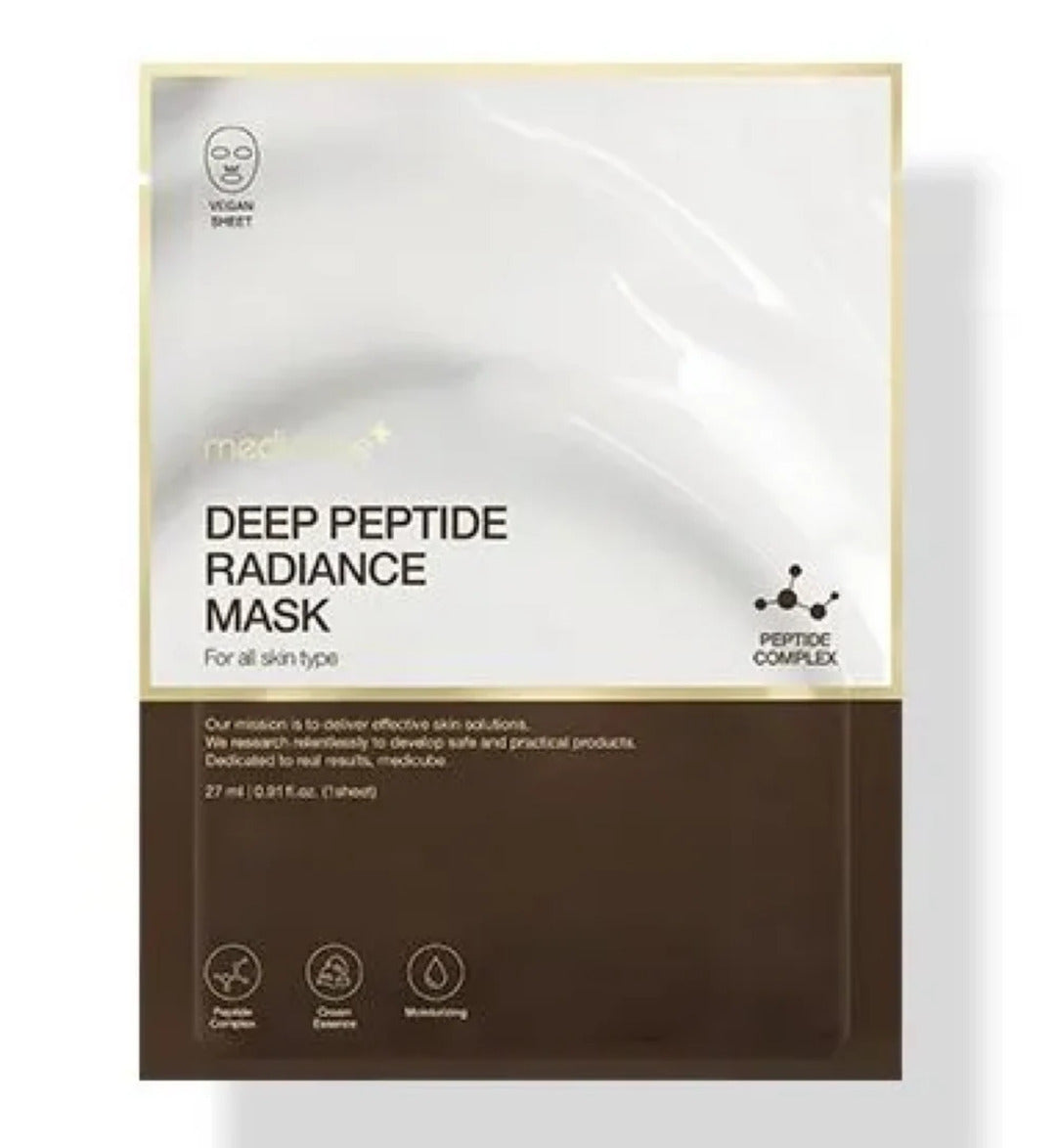 Medicube Deep Peptide Radiance Sheet Mask