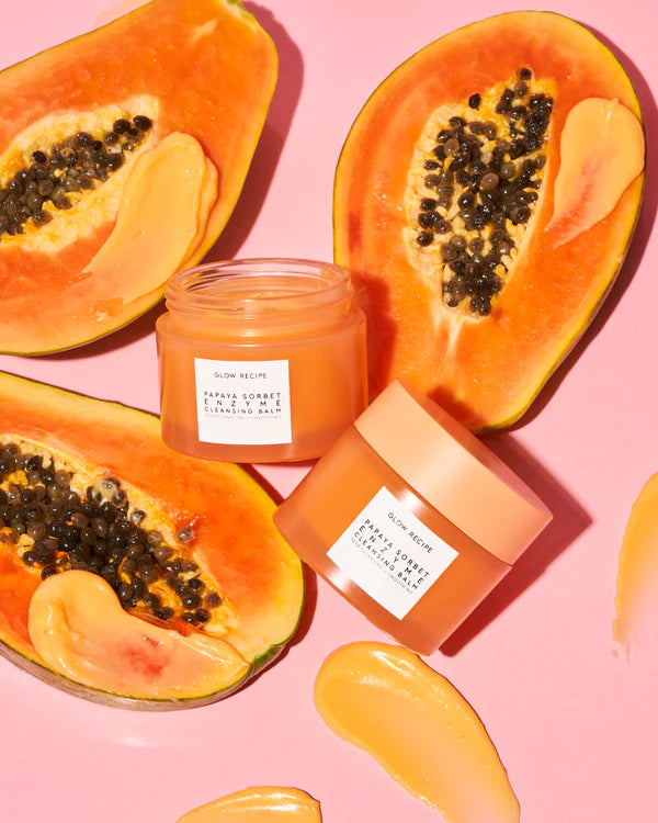 The Glow Recipe Papaya Sorbet Enzyme Cleansing Balm