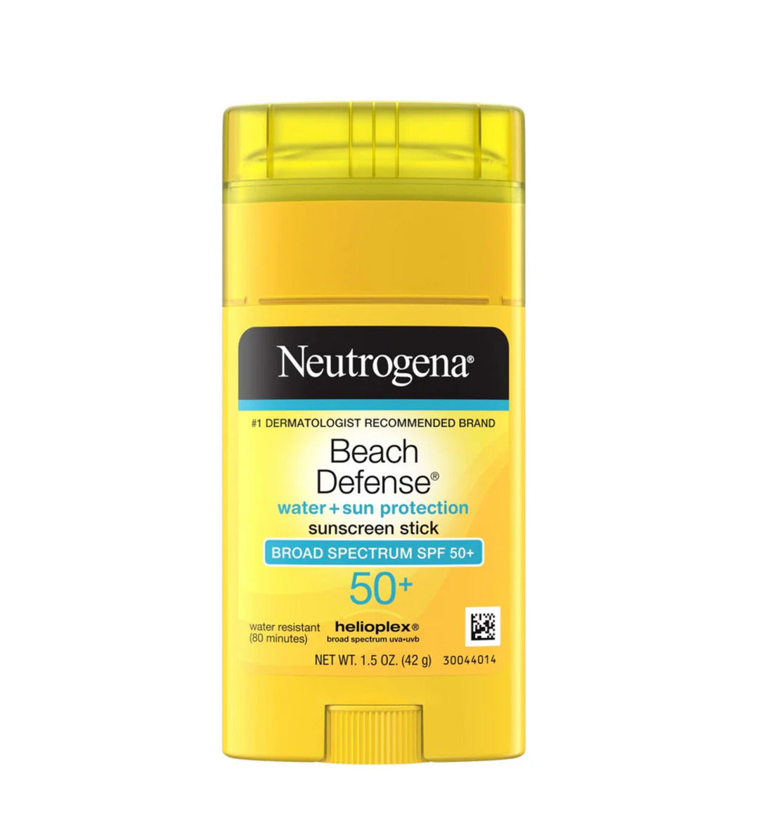 Neutrogena Beach Defense Water + Sun Protection Sunscreen Stick SPF 50+