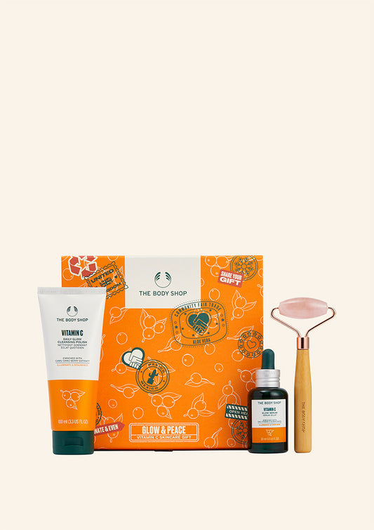 The BodyShop Glow & Peace Vitamin C Skincare Gift
