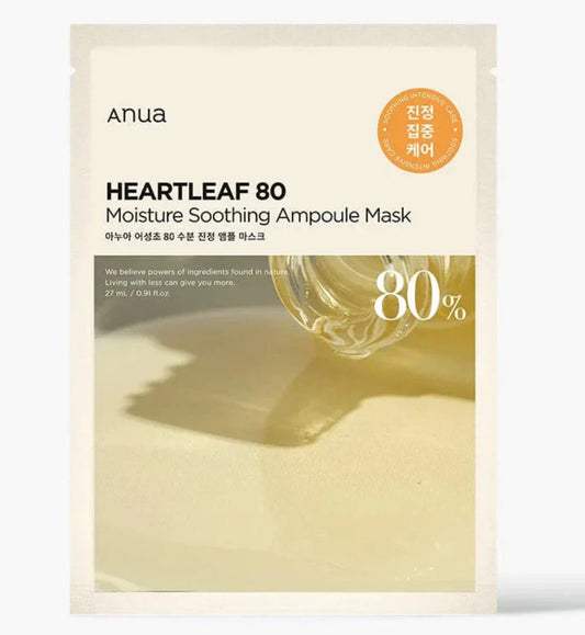 Anua Heartleaf 80 Moisture Soothing Ampoule Mask
