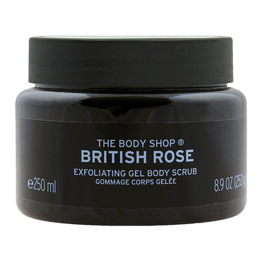 British Rose Exfoliating Gel Body Scrub
