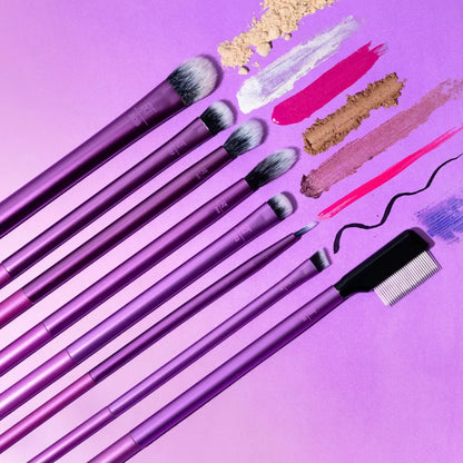 Real Techniques Everyday Eye Essentials Makeup Brush Kit - 8pc