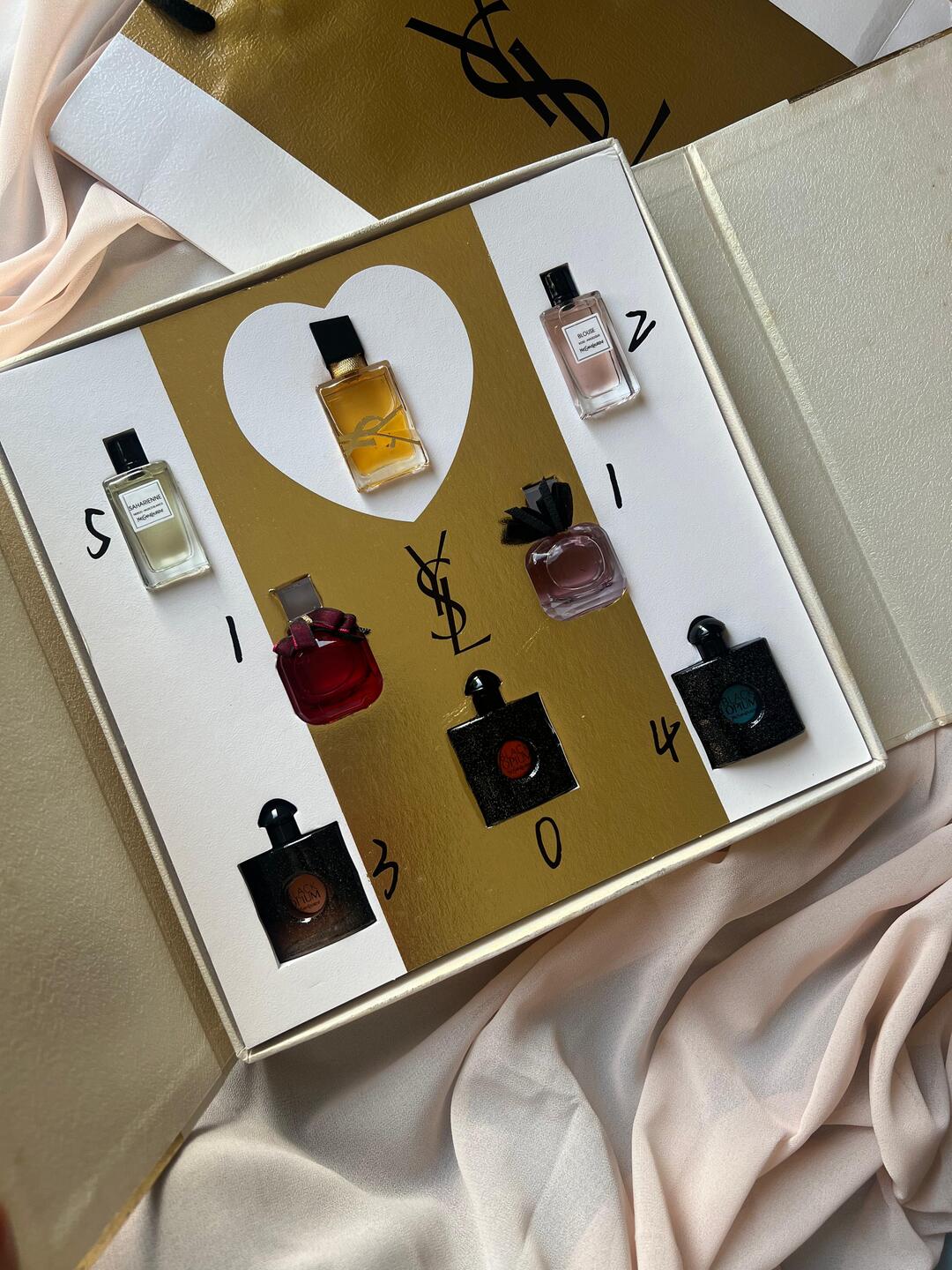 YSL miniature perfume set