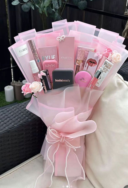 Customizable makeup/ skincare bouquet