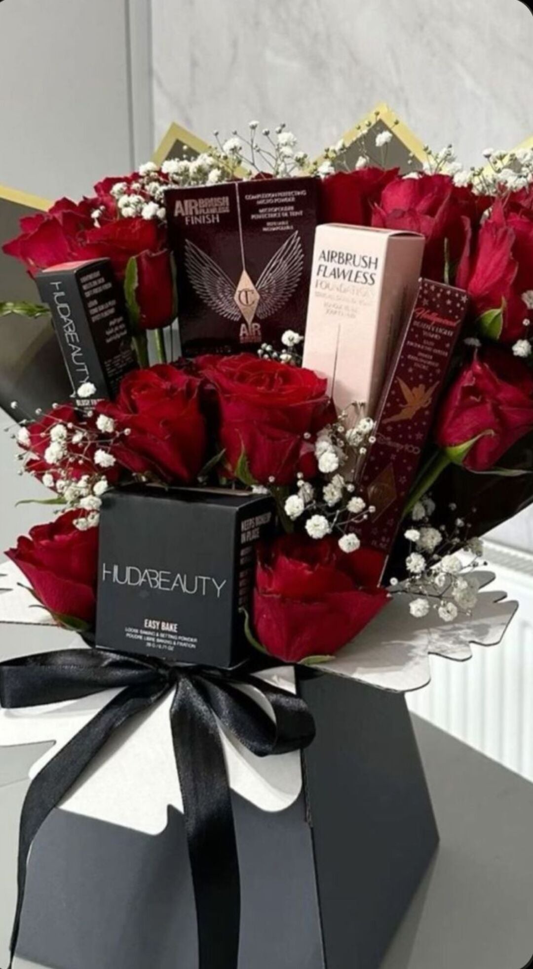 Customizable makeup/ skincare bouquet