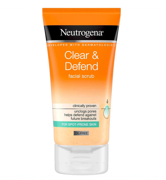 Neutrogena Clear & Defend Facial Scrub